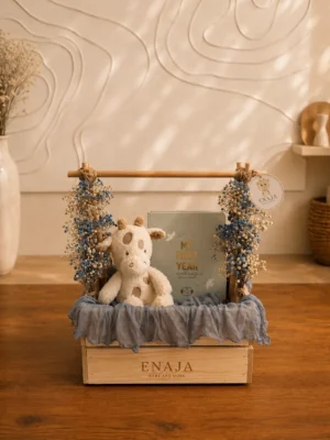 Blaue Baby Box